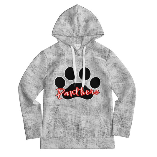 Petal Panther Paw Gray Children's  Hoodie