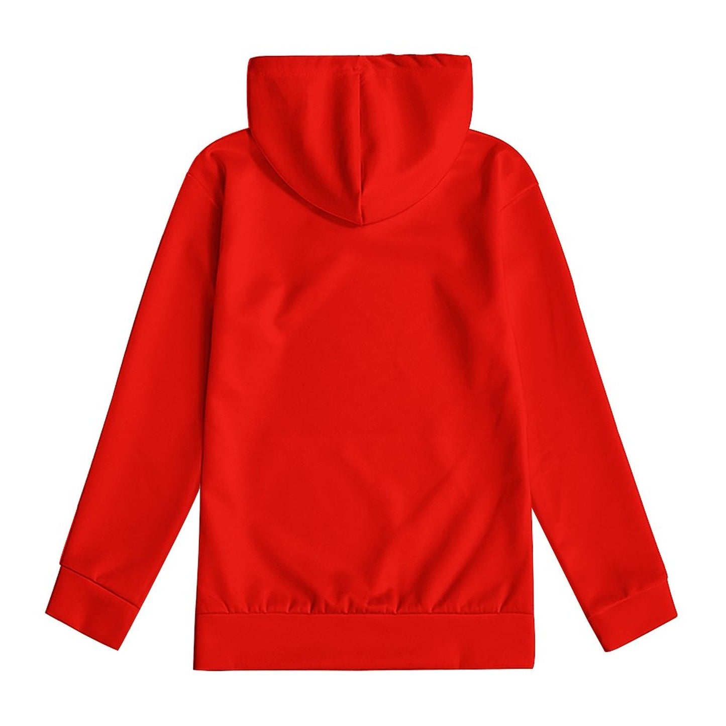 Petal Panther Head Red Children's Hoodie