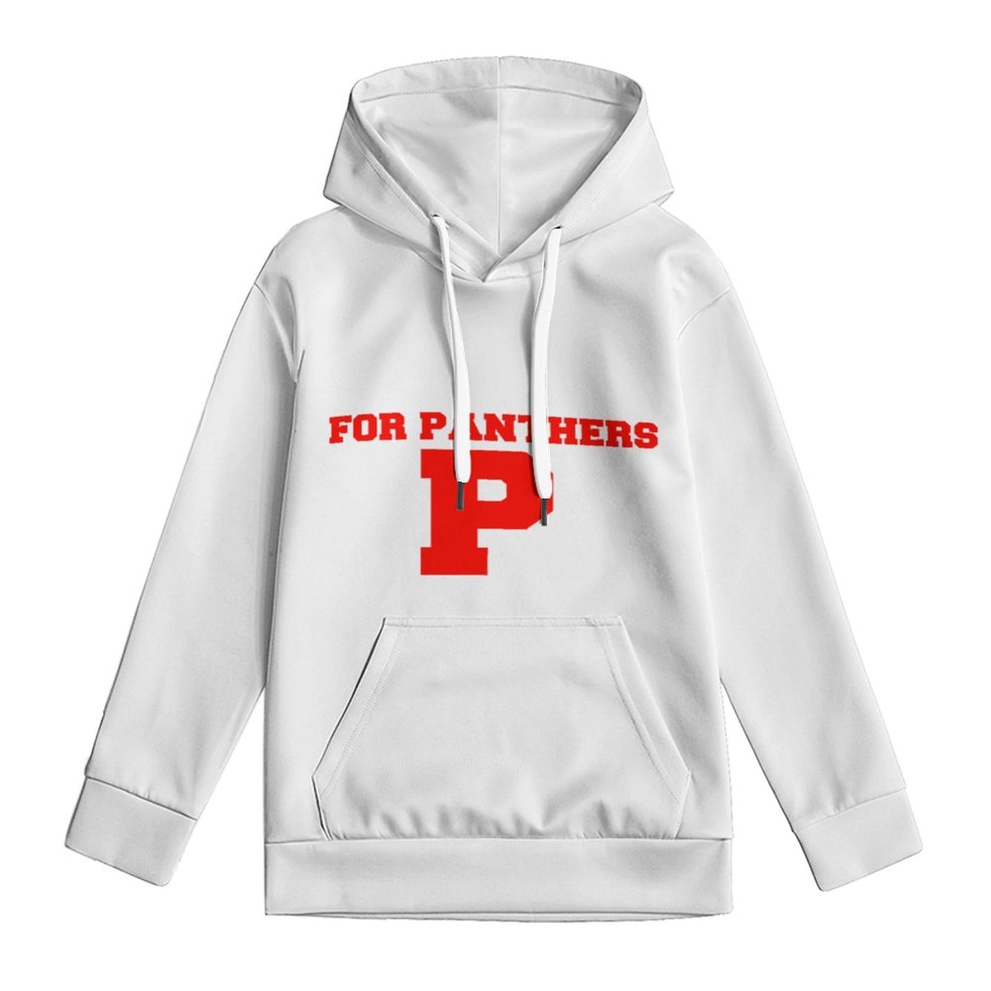 Petal P For Panther White Children's  Hoodie