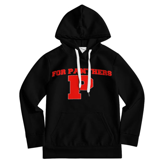 Petal P For Panthers Black  Children's Hoodie