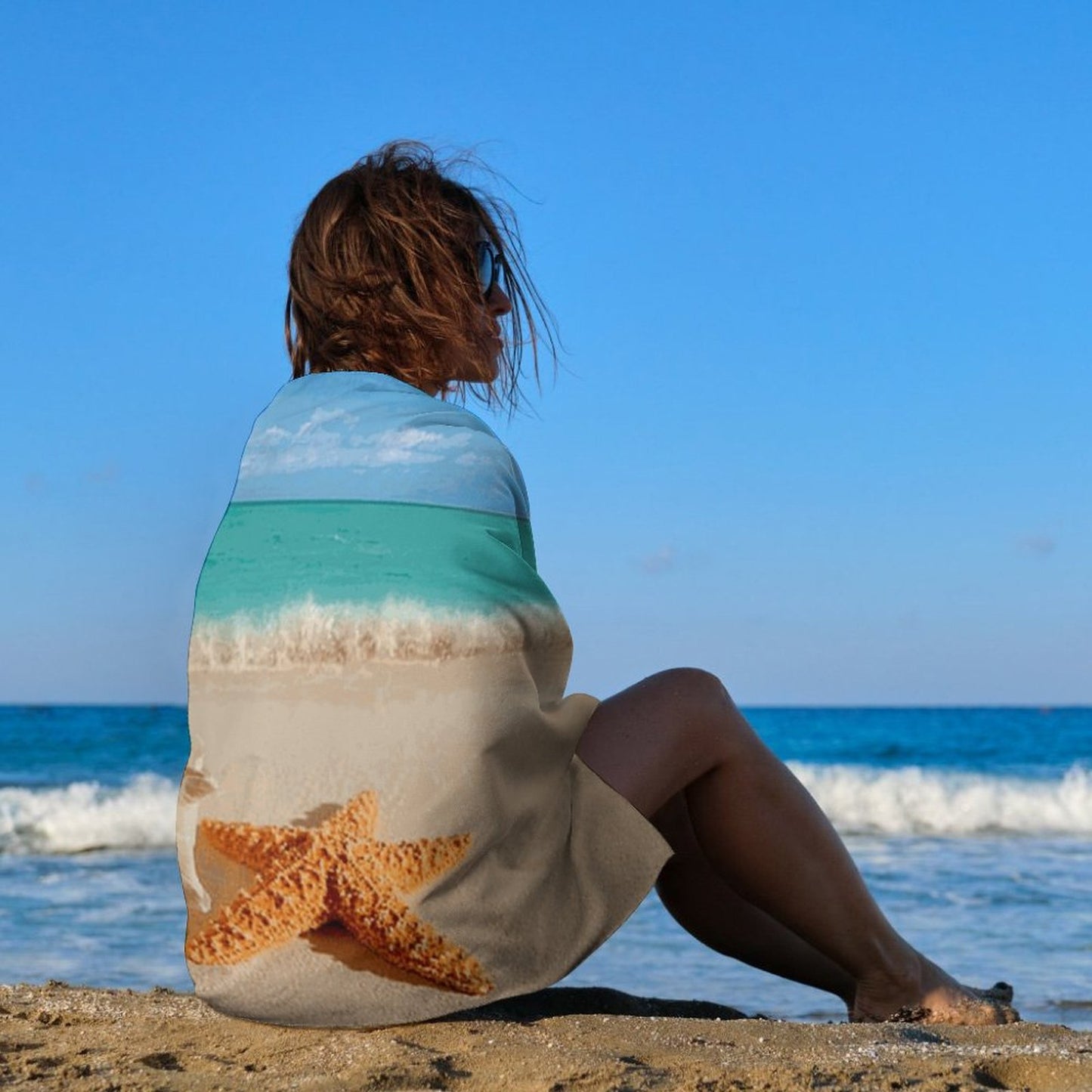 Sandy Shore Beach Towel