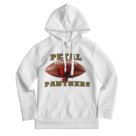 Petal Panther Football Children's  Hoodie White