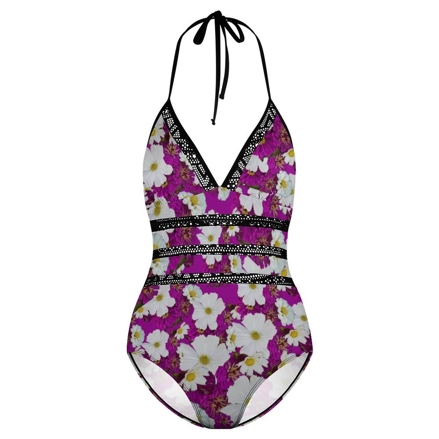 Spring Mix Halter One-Piece Swimsuits