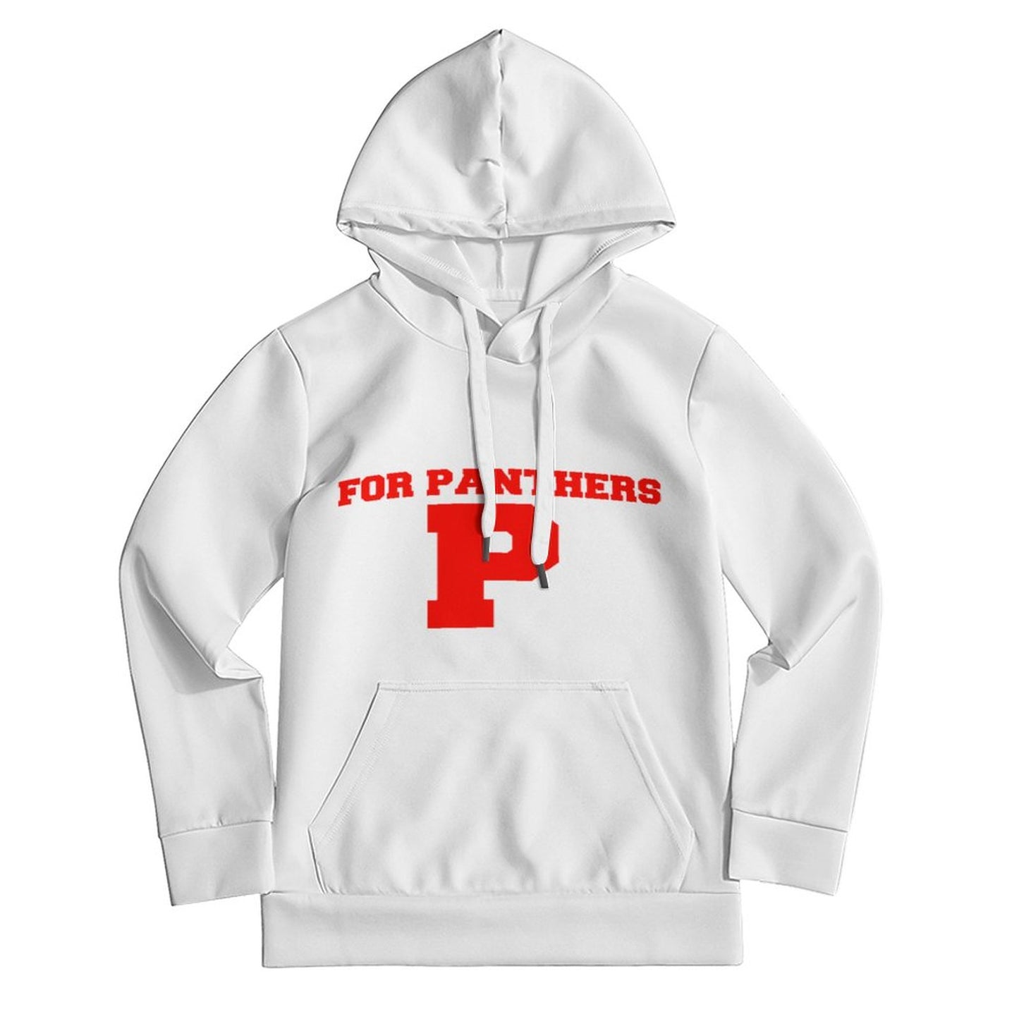 Petal P For Panther White Children's  Hoodie