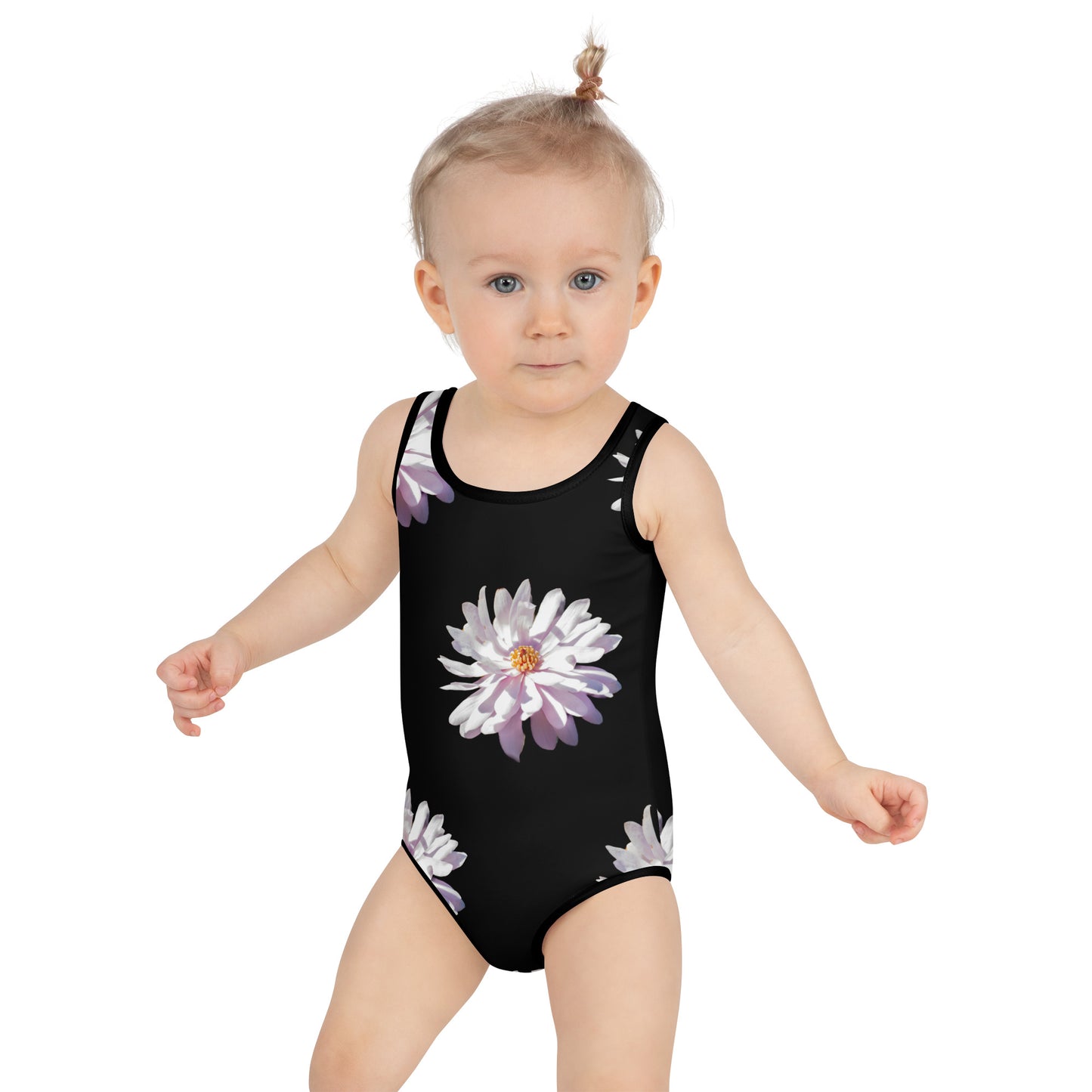 Centennial Blush All-Over Print Kids Swimsuit