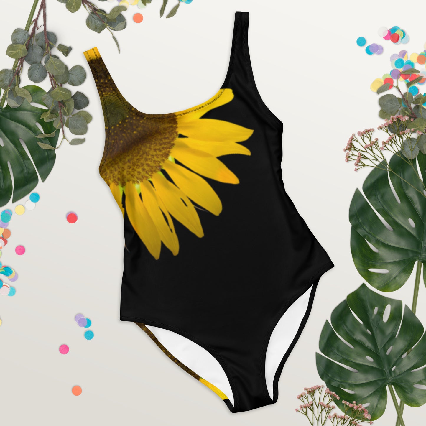 Sunflower One-Piece Swimsuit