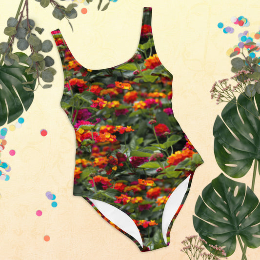 Lantana Verbena One-Piece Swimsuit