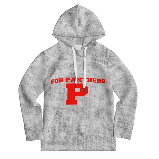 Petal P For Panthers Distressed Gray  Children's Hoodie