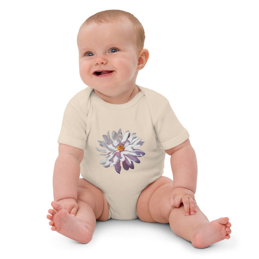 Centennial Blush Organic cotton baby bodysuit